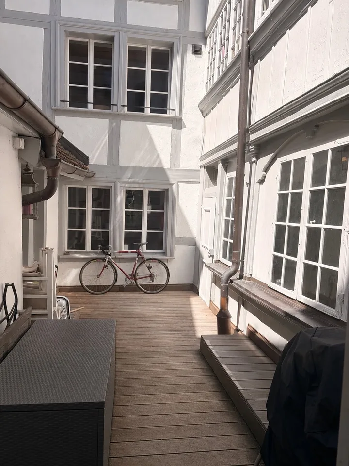 Ruhige Altstadtwohnung mit Innenhofterrasse