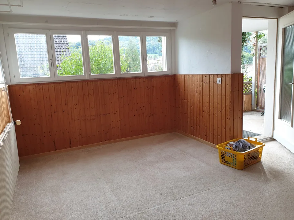 Studio mit Kochnische, Dusche und Aussensitzplatz