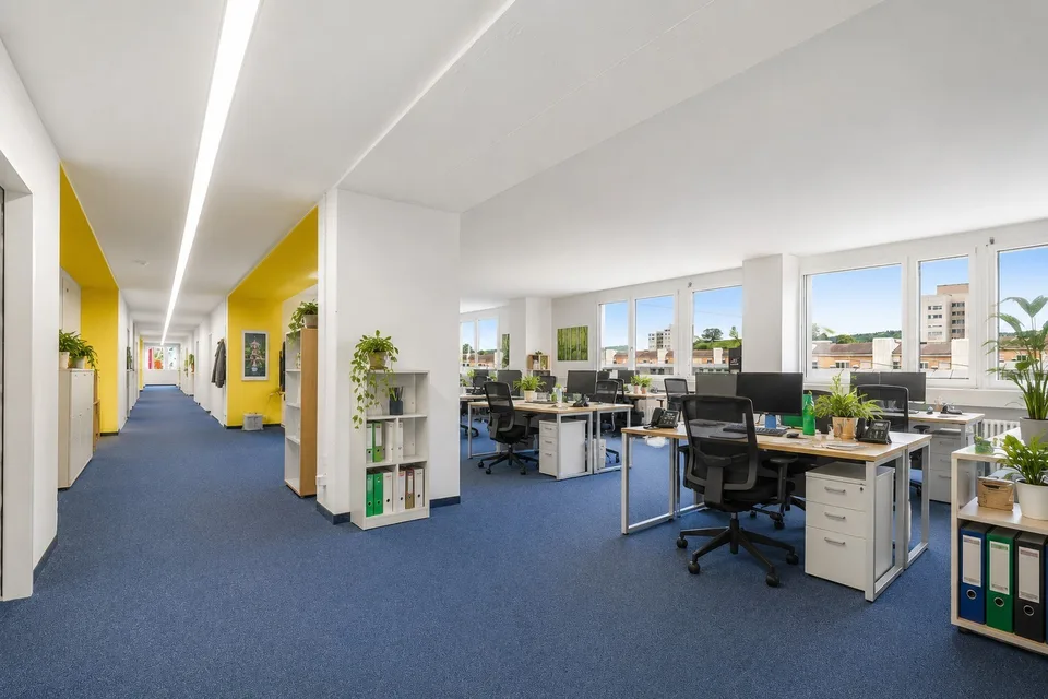 Sofort bezugsbereit: Fertig ausgebaute Bürofläche
