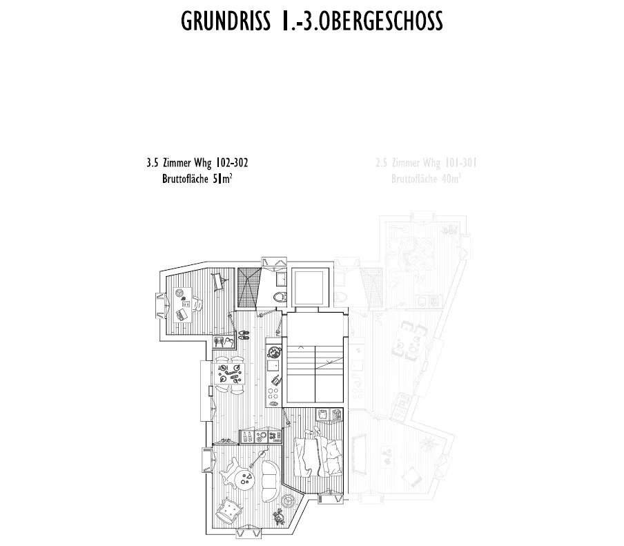 Moderne und ruhige 3.5-ZWG in Zürich Altstetten