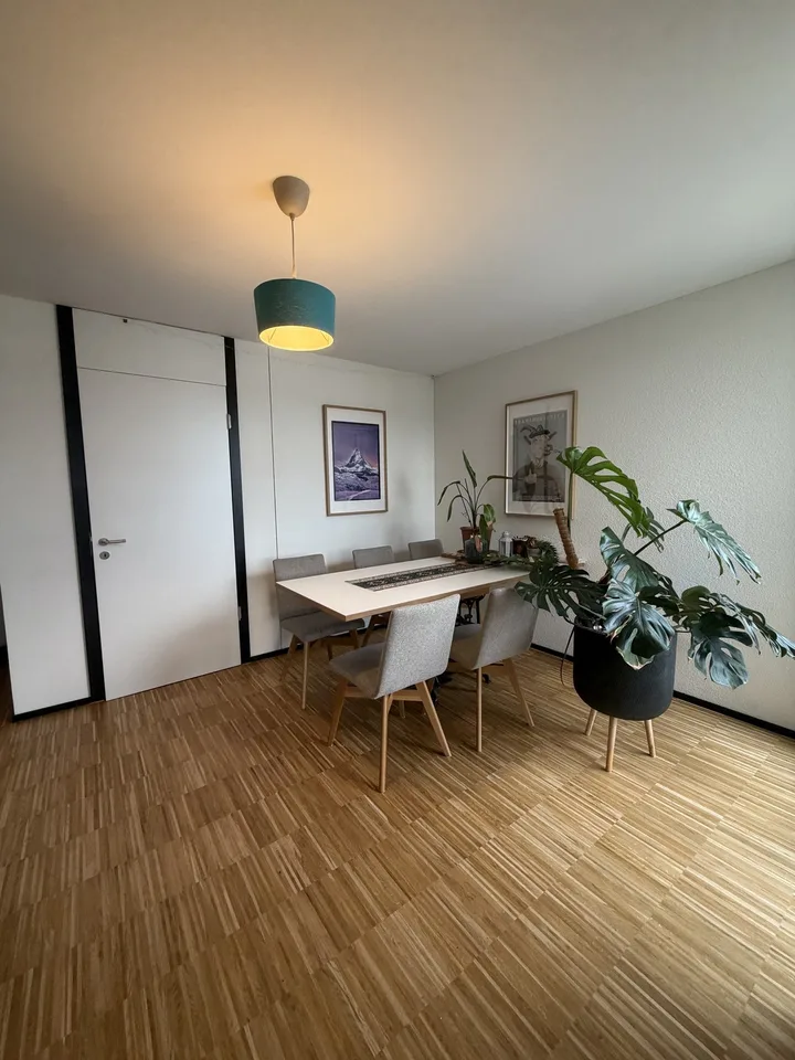 Bright Room with Direct Balcony Access in a High-Quality New-Build Apartment  Dübendorf