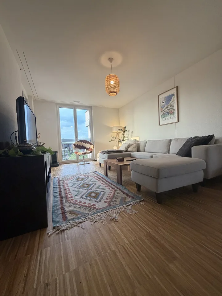Bright Room with Direct Balcony Access in a High-Quality New-Build Apartment  Dübendorf