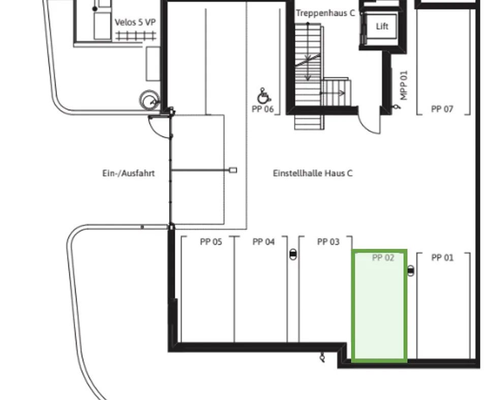 Einstellplatz zu vermieten