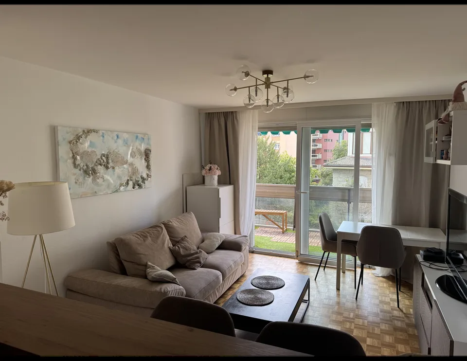 Appartement 2.5 pièces à Clarens (Montreux) – Vue lac