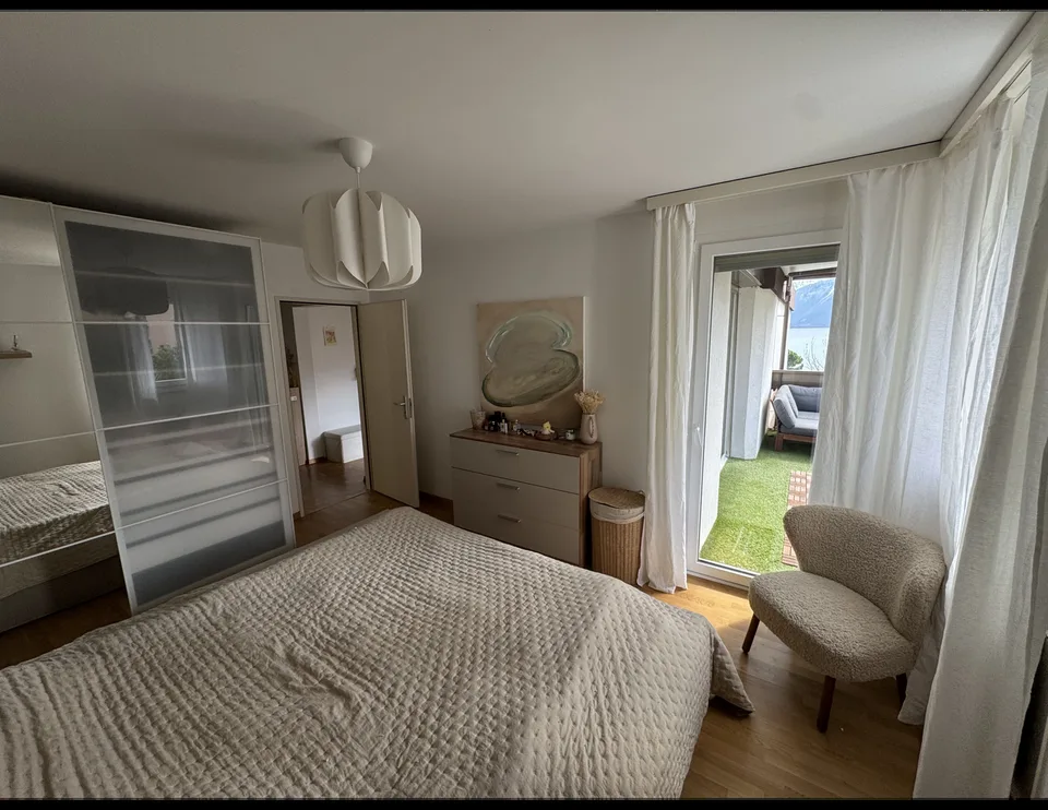 Appartement 2.5 pièces à Clarens (Montreux) – Vue lac