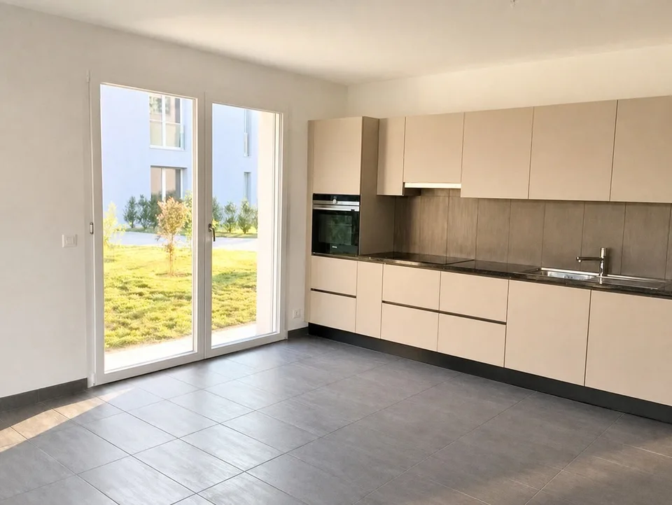 Bel appartement de 4.5 pièces avec jardin, Saint-Sulpice