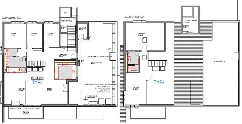 6.5 Zimmer Attikawohnung, 9016 St. Gallen