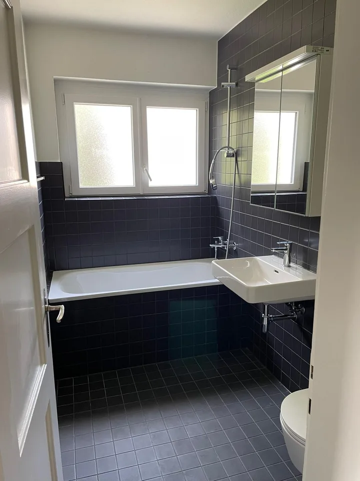 4-Zimmer-Altbauwohnung mit grosser Terrasse an sonniger und zentraler Lage