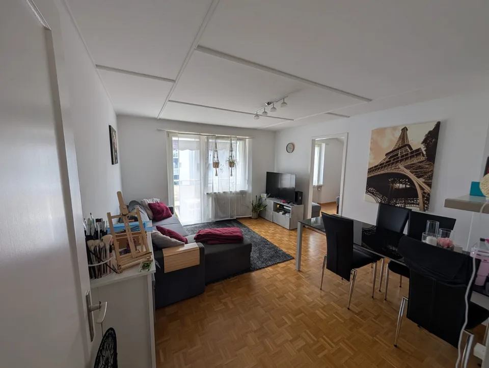 Sonnige 3 Zimmer mit 2 ausgebauten Mansardenzimmer im 2. Stock in Alpnach zu vermieten