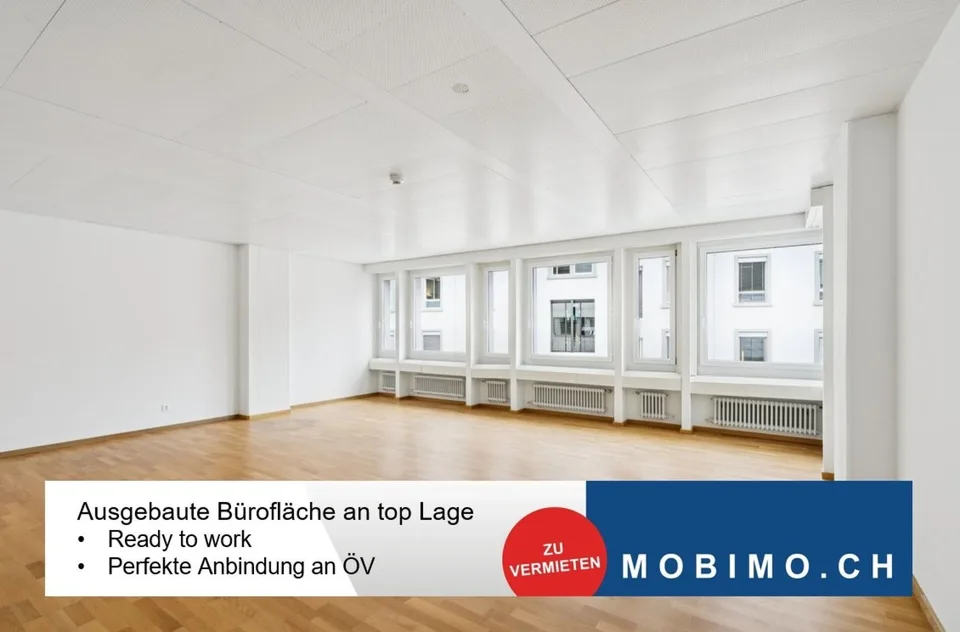 Grosszügiger und heller Büroraum im 4. OG