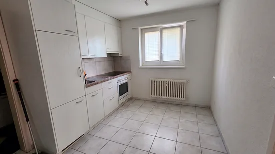 Die 1.5-Zimmer-Wohnung im EG mit dem sehr praktischen Grundriss