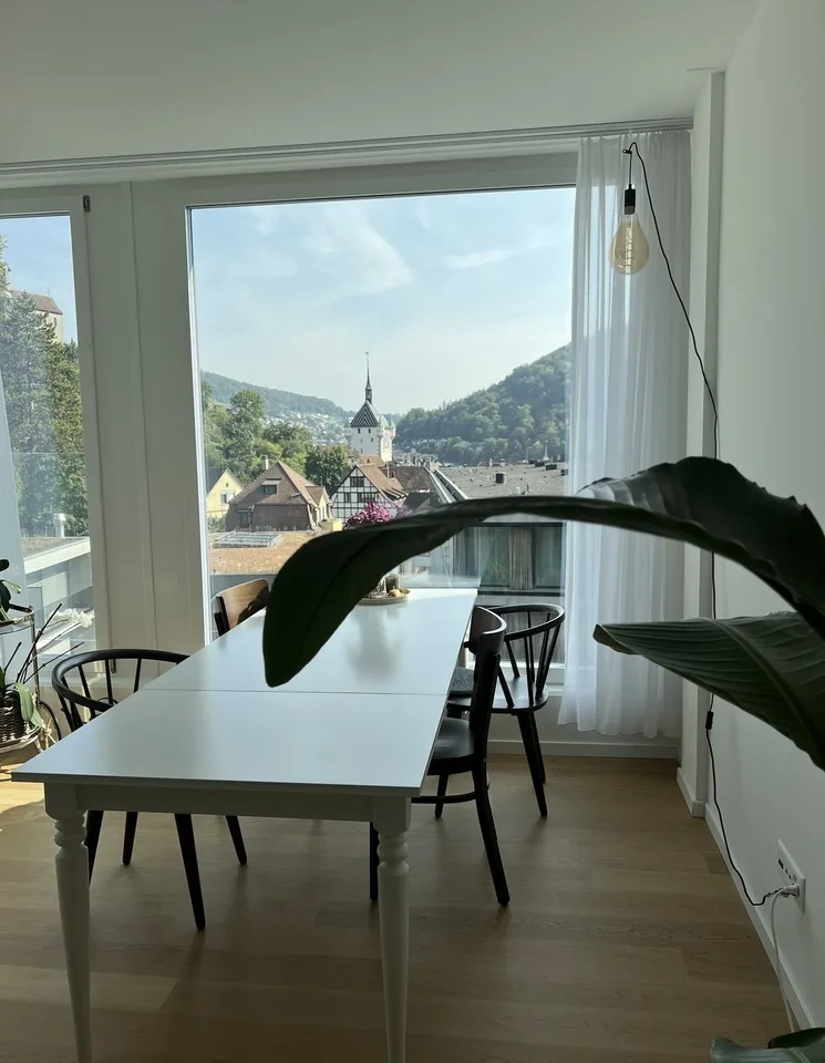 Zentrale Wohnung mit Aussicht!