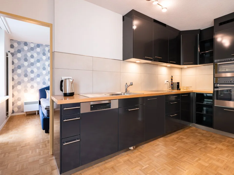 3 Furnished 2-Room Apartments – Zurich District 4