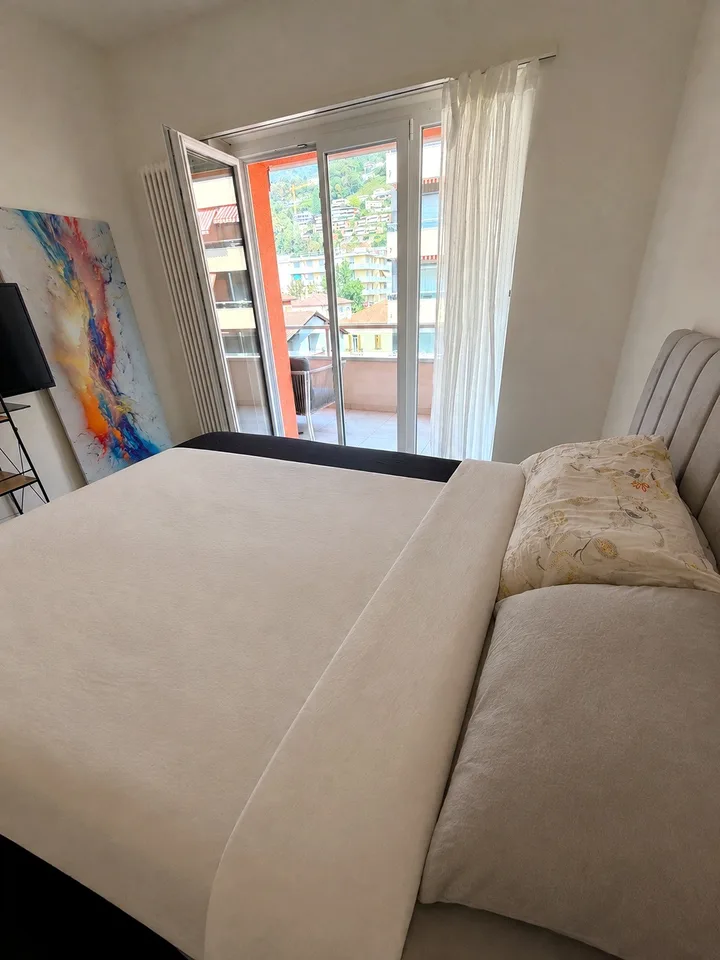 Appartamento arredato di 2.5 locali con balcone, subaffitto per 3 mesi, Lugano