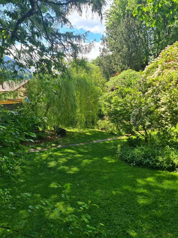 Wohnung in schönem Haus mit grossem Garten & Seesicht