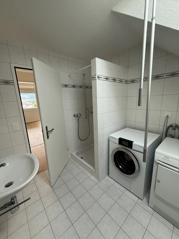 Traumhafte 3,5-Zimmer-Dachwohnung mit Bergsicht in Rapperswil