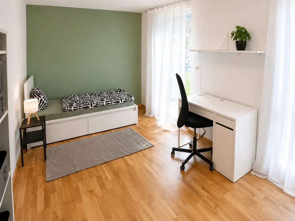 Modernes WG-Zimmer im Zentrum von Aarau inkl. Nebenkosten und Parkplatz - TOP Lage für Studierende und junge Berufstätige!