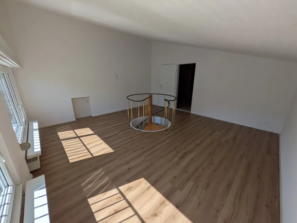 Grosszügige 5.5-Zimmerwohnung mit Garten in Einfamilienhaus