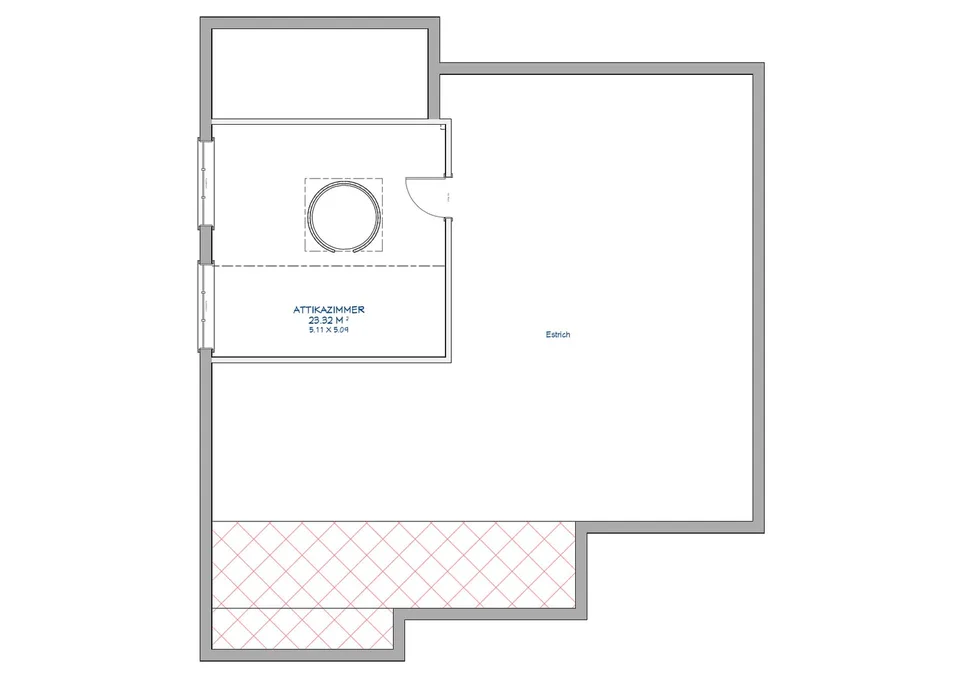 Grosszügige 5.5-Zimmerwohnung mit Garten in Einfamilienhaus