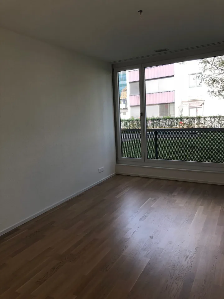 Minergie Flat in Lindenplatz with Private Parking, 50-100 meters to Everything!