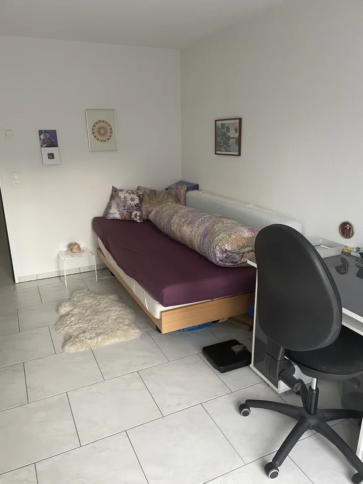 Befristet möblierte 3,5Zi-Wohnung mit Umschwung
