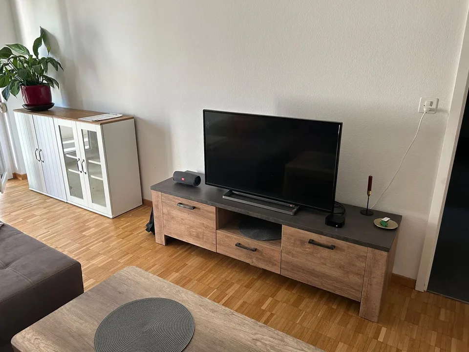Helle und gepflegte 2.5-Zimmer-Wohnung mit grossem Balkon