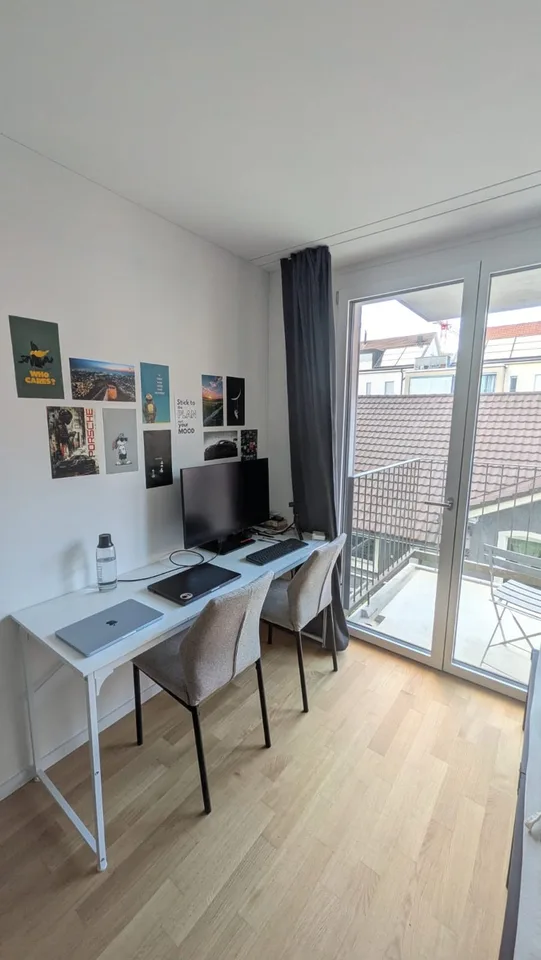 Voll möbliertes Studio (1.5 Zimmer) nahe Zürich HB