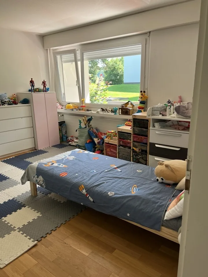 Spacious family apartment with private playground access in Zollikerberg