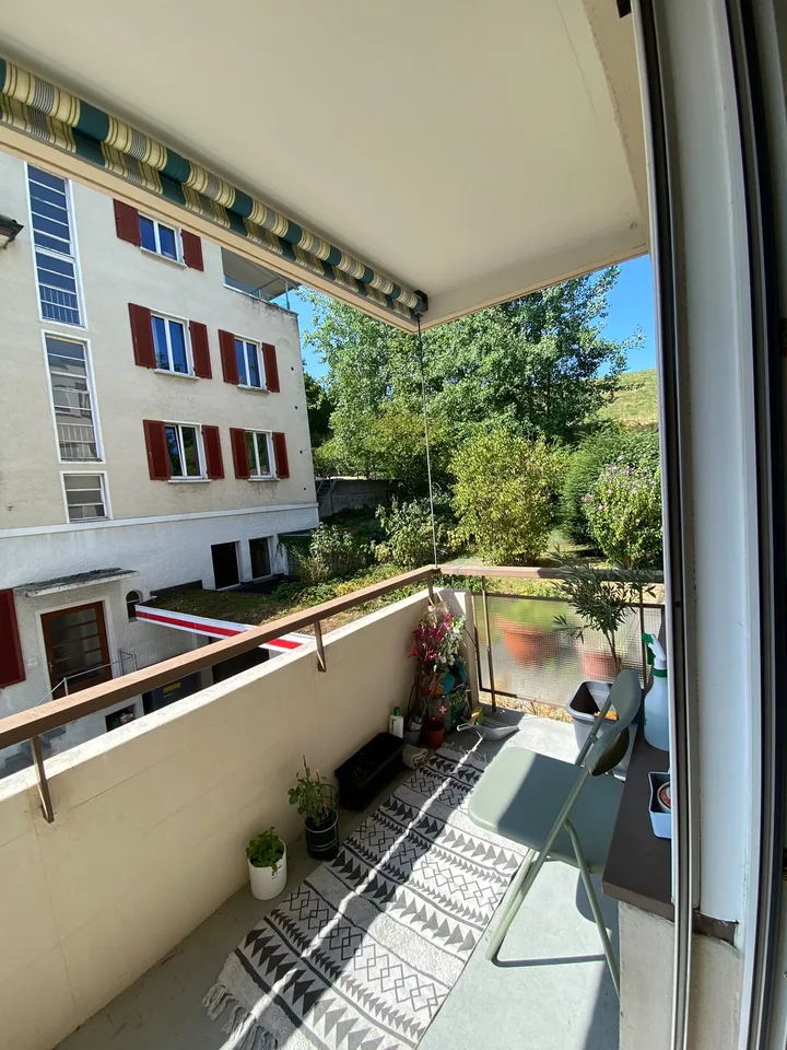 Helle 1-Zimmer-Wohnung mit Balkon – Top-Lage nahe Sihlcity & Morgental