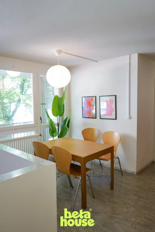 Möbliertes Zimmer für Studierende - betahouse Co-Living Zürich (Zürichberg) - ab CHF 999 inkl. - ab sofort 🏠