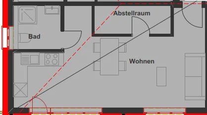 Studio mit Fernsicht