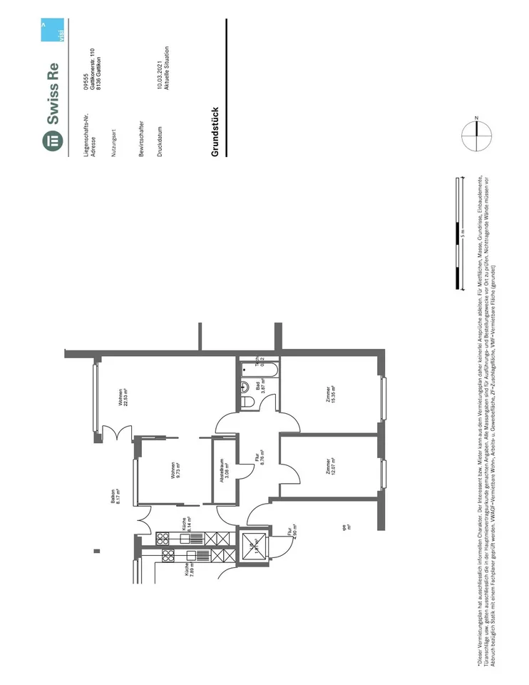 Helle 3.5-Zimmer-Wohnung