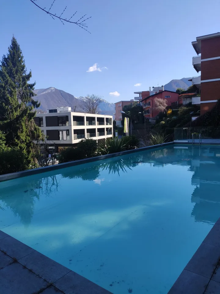 Appartamento 1.5 con piscina e vicino la stazione di Lugano