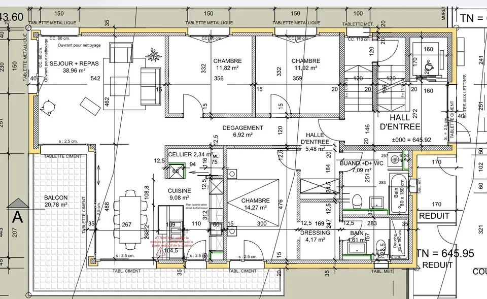 Apartment en PPE 4.5 pièces en quartier calme