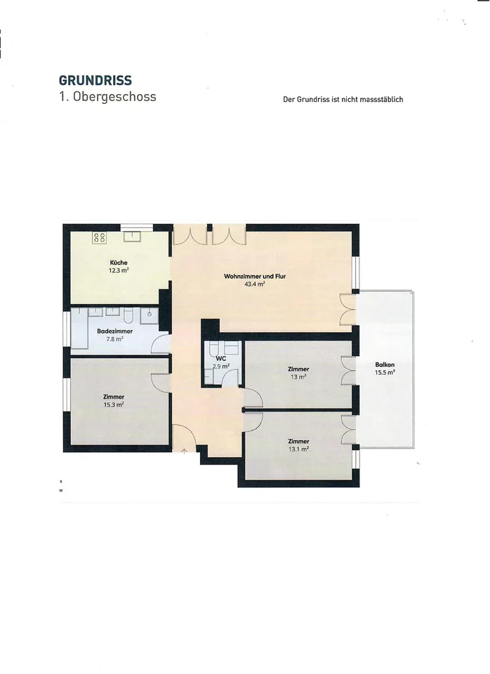 Appartement ensoleillé avec charme