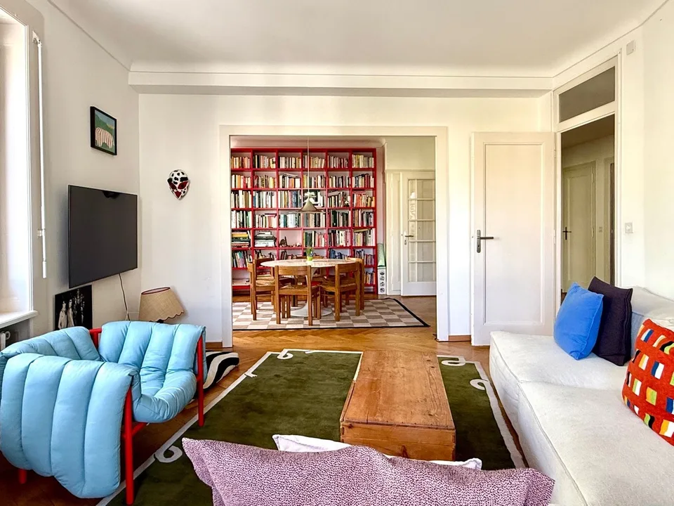 Sous-location officielle  Lumineux 6,5 pièces de 125 m²  Quartier des Philosophes, Genève