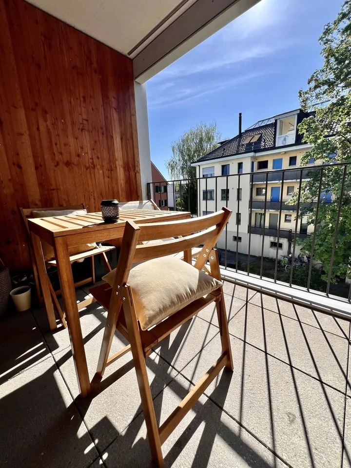 Wunderschöne, helle 2.5-Zimmer-Wohnung in Zürich Wiedikon – möbliert & flexibel zur Untermiete