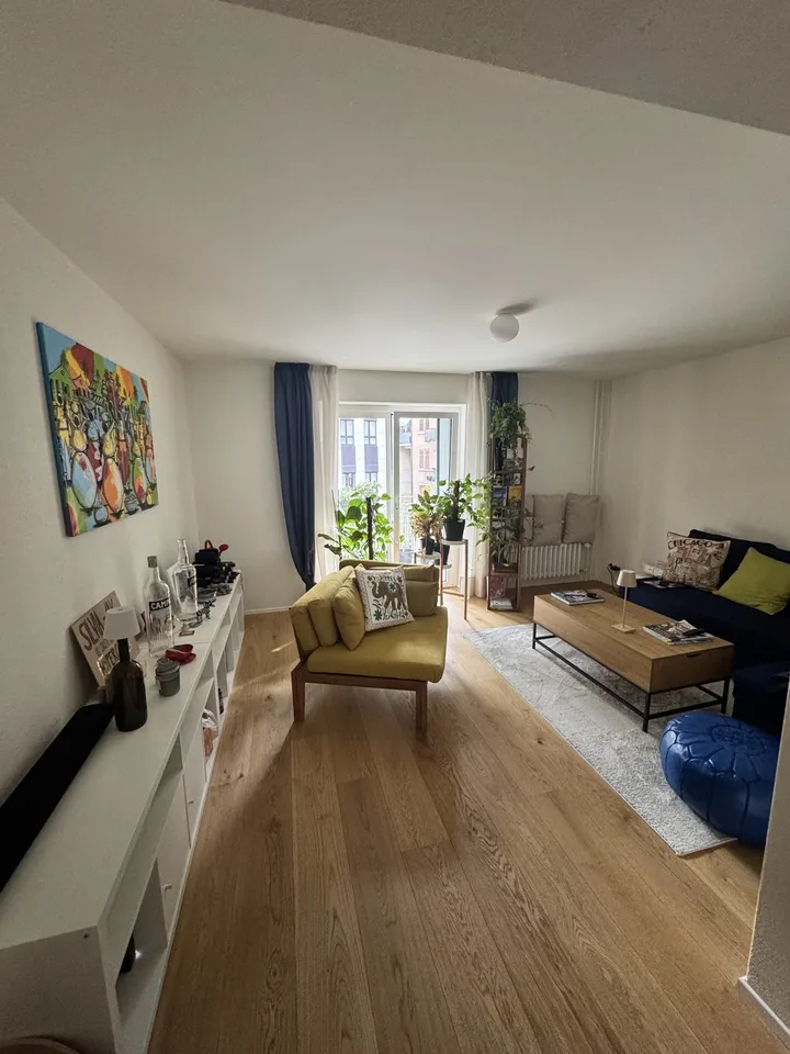 Spacious 2.5 apartment with terrace and cellar