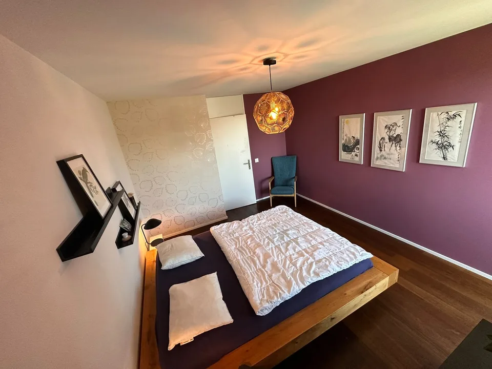 Appartement-maisonnette meublé pour famille avec jardin & maison d'hôtes
