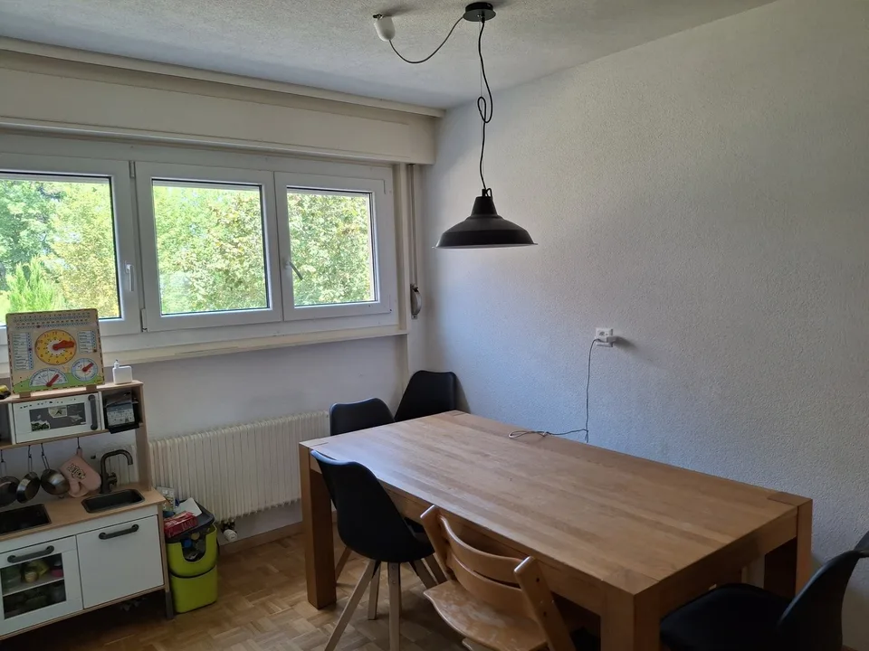 5.5 pièces au rez