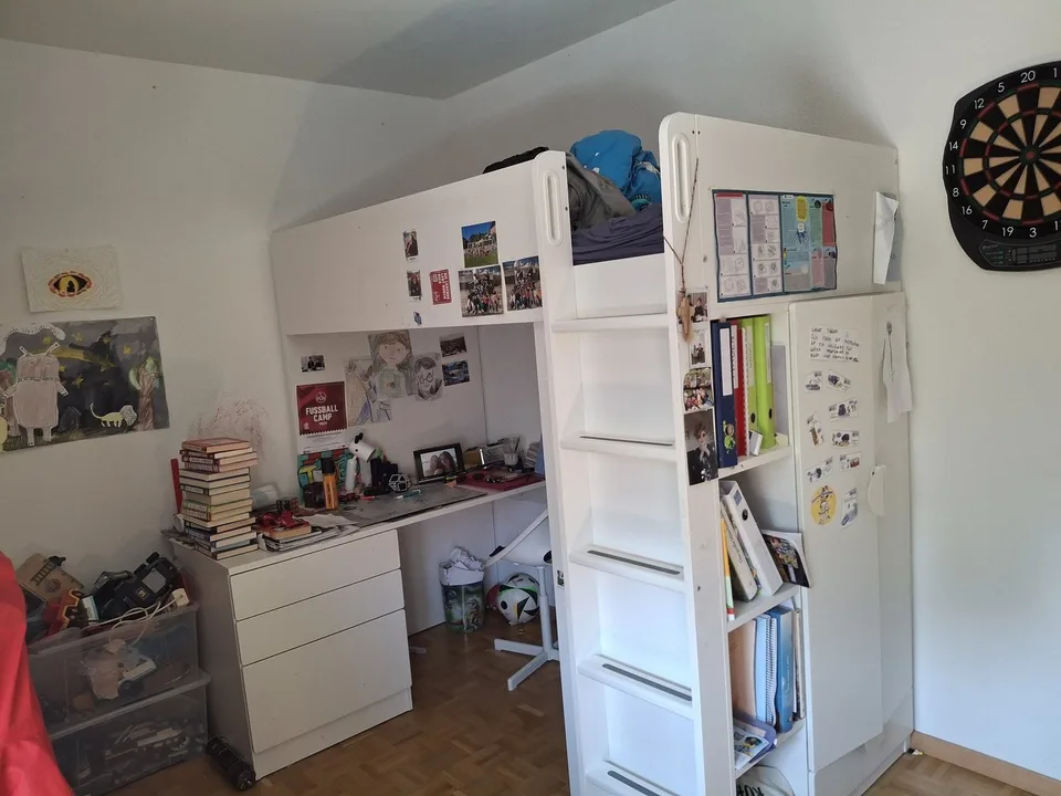 5.5 pièces au rez