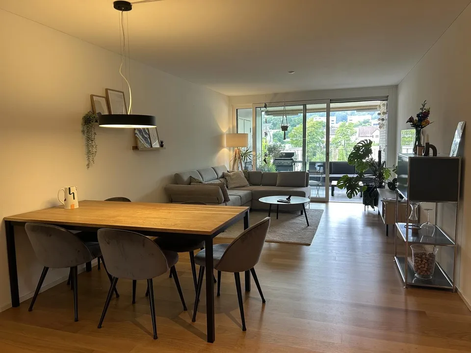 3½ Zimmer-Wohnung in Bremgarten (AG), möbliert, befristet