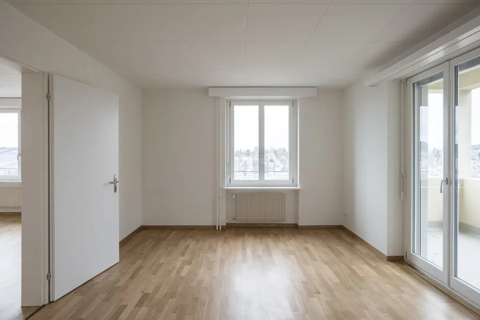 Hoch über den Dächern der Stadt