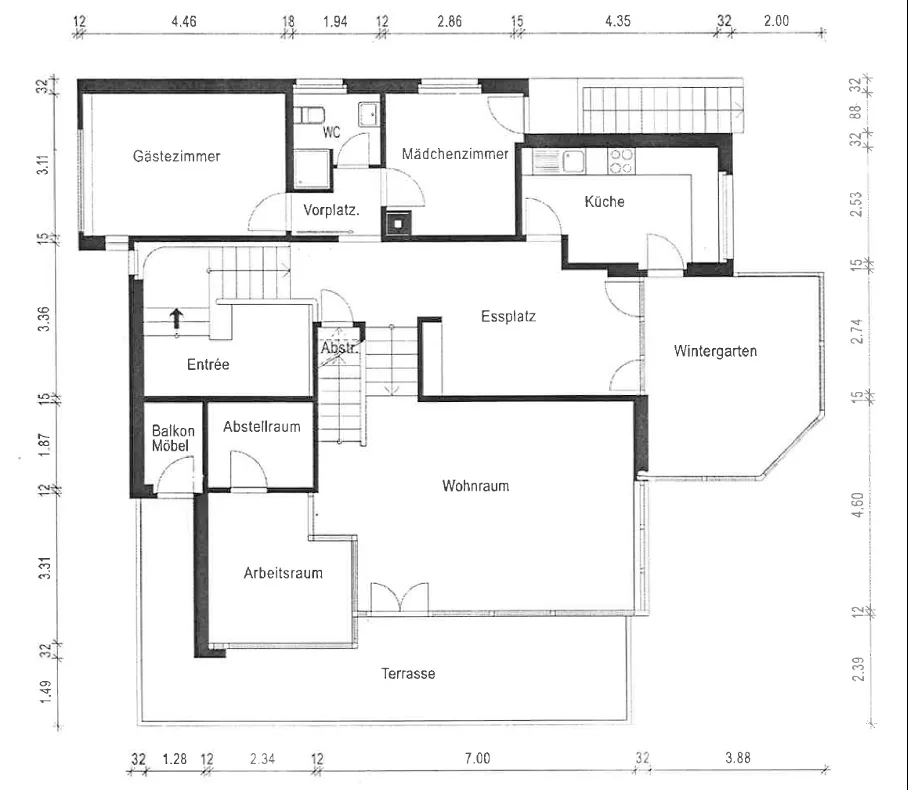 8.5-Zimmer-Familienhaus mit Pool und Panoramasicht