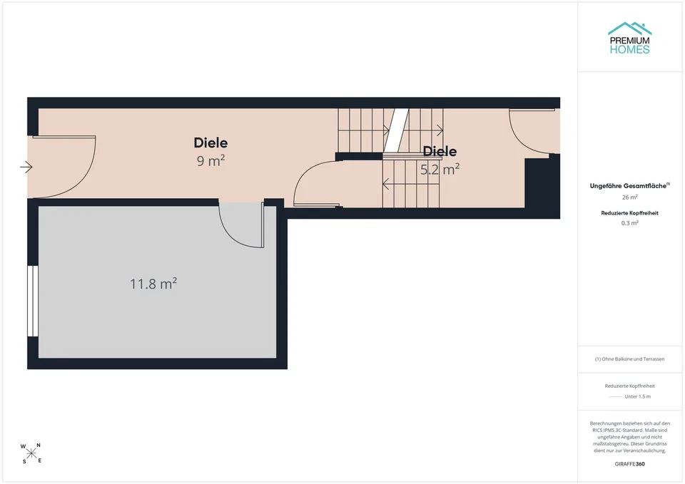 Schönes 5 Zimmer Reihenhaus mit Garten und Innenparkplatz