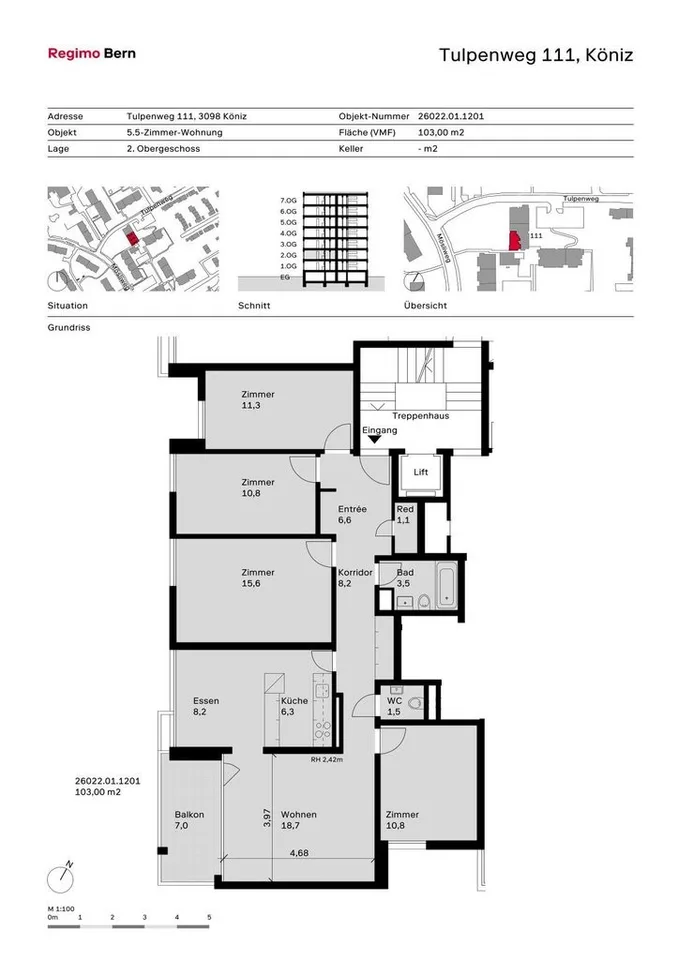 MIETEN OHNE KAUTION - Familienwohnung mit sonnigem Balkon