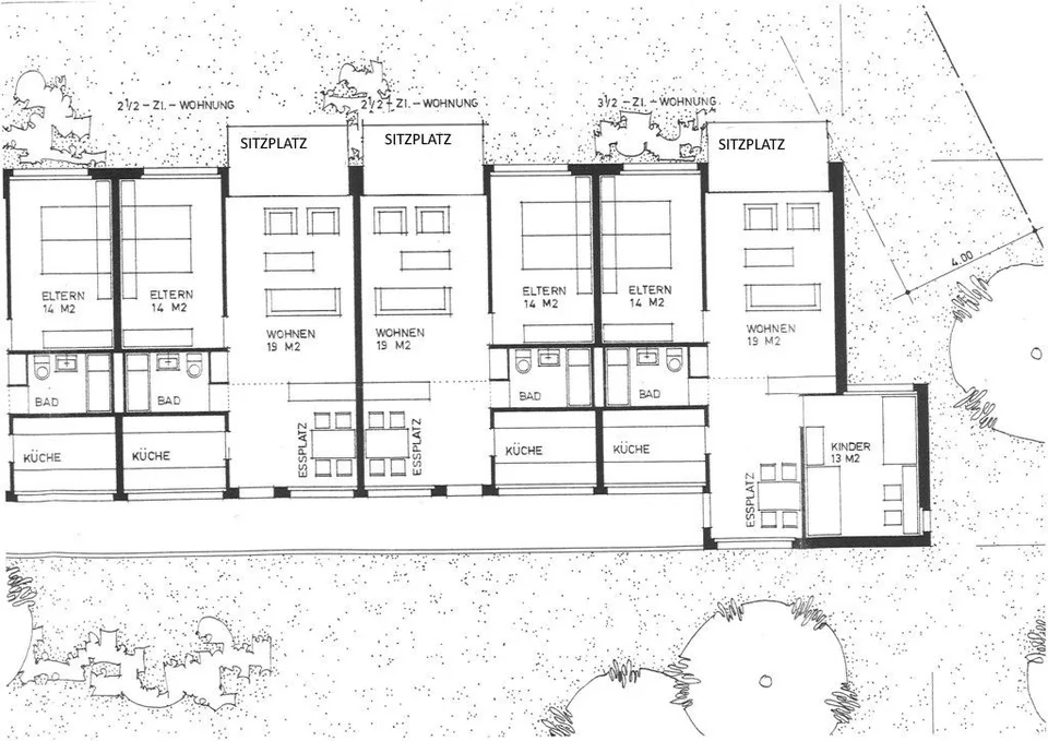 Kleinwohnung mit Gartensitzplatz in gepflegter Liegenschaft