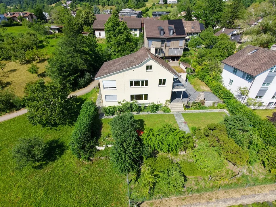 Single-family house with annex