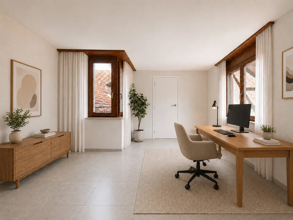 Frisch kernsanierte 4.5-Zimmer-Wohnung mit Cheminée in Dachsen