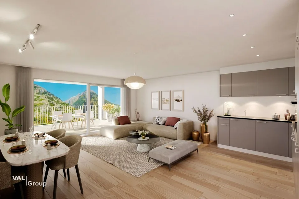 2.5-Zimmer-Wohnung mit Loggia - Erstvermietung im Gamsgarten